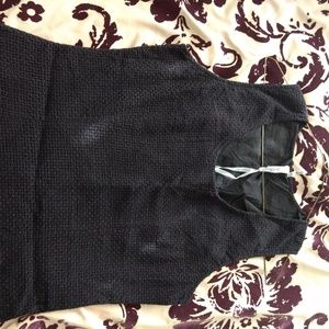 Miilla Clothing Dresses - NWT Woven Cotton Black Sheath Dress Miilla Clothing Dresses - NWT Woven Cotton Black Sheath Dress